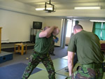 photo of royal military police learning urban krav maga