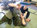 photo of royal military police learning urban krav maga