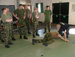 photo of royal military police learning urban krav maga
